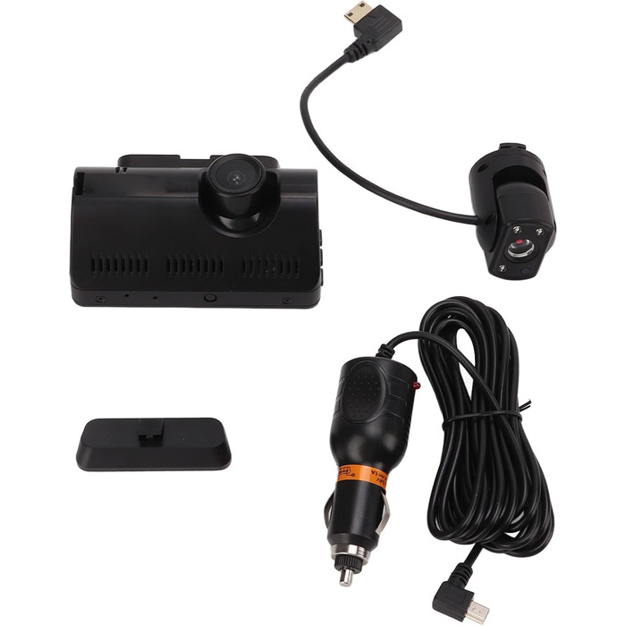 Відеореєстратор з автомобільною камерою в автомобільній камері спереду і ззаду, подвійний відеореєстратор, без підсвічування, нічн