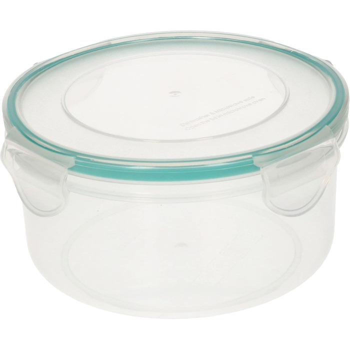 Ланчбокс 2,3 л круглий контейнер для їжі з пластику