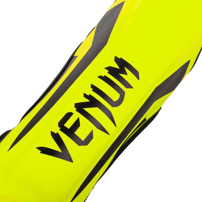 Щитки для гомілок Venum Elite для дітей, унісекс, розмір L, нео-жовті