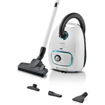 Пилосос Bosch з мішком серії 4 ProHygienic BGD41HYG, ідеально підходить для алергіків, гігієнічний фільтр, 10-річна гарантія на дв