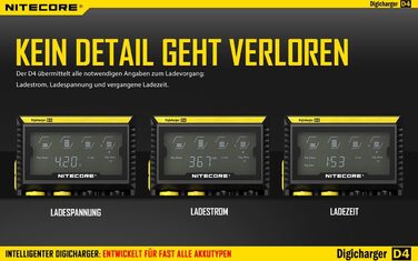 Зарядний пристрій NITECORE Sysmax D4 для літій-іонних акумуляторів NC-D4