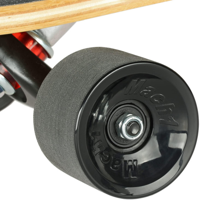 Лонгборд FunTomia Mach1 Bamboo керамічні підшипники Si3N4 drop-through camber cruiser T-Tool у комплекті бамбук + fiberglass 3-флекс повний компліт трикутник для карвінгу фрірайду оригінал Німеччина 2025