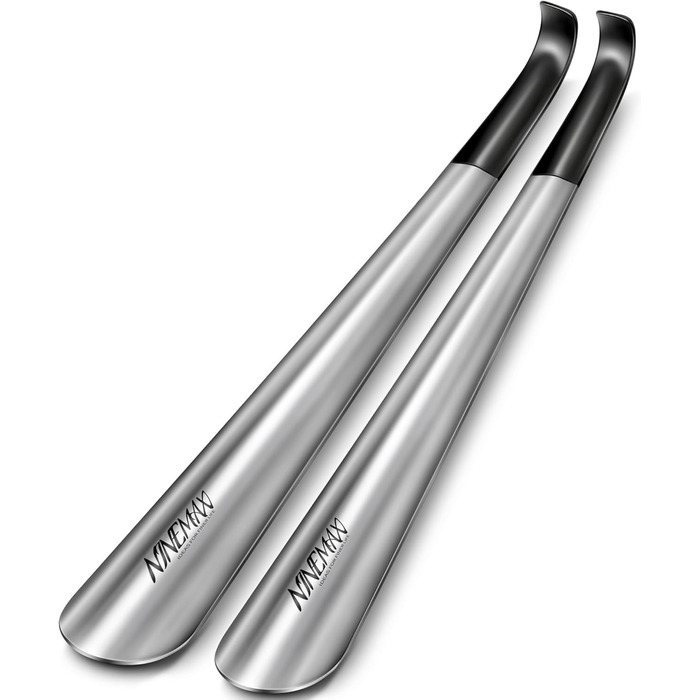 Довгий металевий ріжок для взуття, довгий ріжок для взуття з нержавіючої сталі, 42 см міцний великий ріжок для взуття, упаковка з