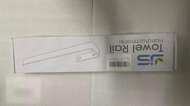 Рушникосушка JS, рушникосушка з матової нержавіючої сталі для настінного кріплення та кріплення до шафи для ванної кімнати та кухн