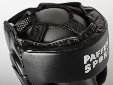 Шолом Paffen Sport FIT для тренувань з боксу, кікбоксингу, муай-тай тощо, розмір M/L чорний/білий