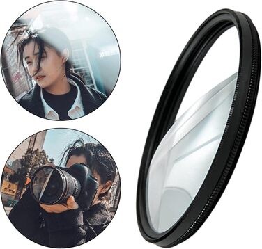 Фільтр розділеного поля 2-діоптрійний оптичний скляний призматичний фільтр із дзеркальною камерою, що обертається