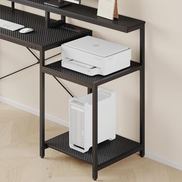 Ігровий стіл Storeo Imp, 188 см, метал / дерево / вуглецеве волокно, чорний