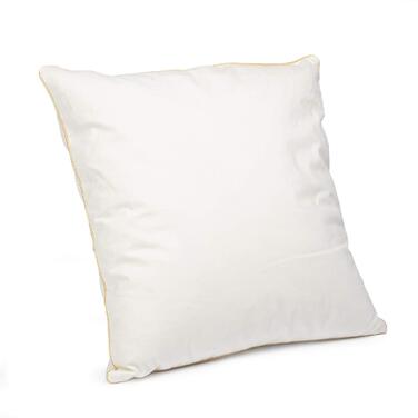 Пухова подушка H&F Home Textiles 40x40 см Наповнювач подушки 300 г 100 пір&39я Подушка із сертифікатом Oeko-Tex Чохол 100 бавовна