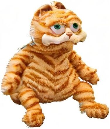 Товстий рудий кіт, м'яка плюшева іграшка, 30 см