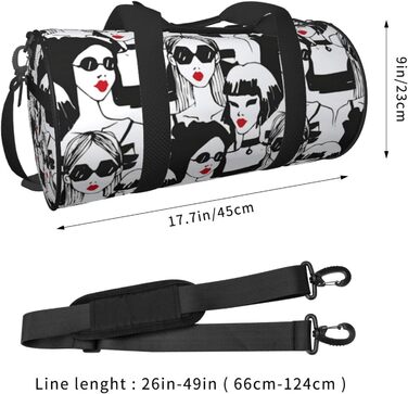 Спортивна дорожня сумка для жінок та чоловіків. Містка сумка для фітнесу, пляжу та подорожей.