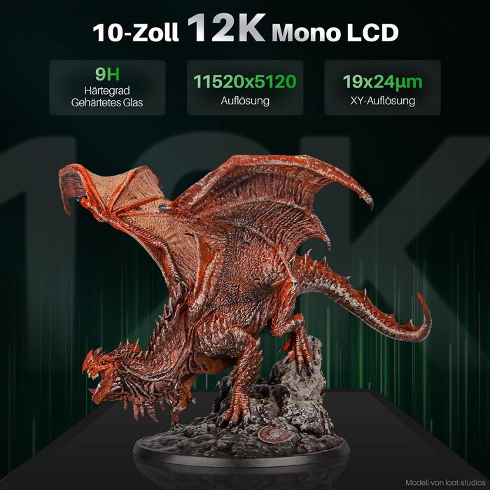 Принтер, автоматичне нівелювання, інтелектуальний механічний датчик, 10-дюймовий монохромний РК-дисплей, колімаційна лінза COBFres