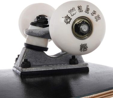 Канадський скейтборд Wake Up Canadian Maple Bottom Checkered Skateboard Black