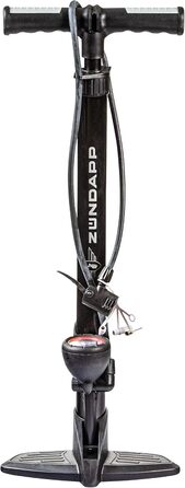 Велосипедний насос Zndapp, підходить для всіх клапанів, велосипедний насос, автомобільний клапан, клапан Presta, французький клапан, підлоговий насос, клапан Schrader, AV, DV, FV, кульовий насос