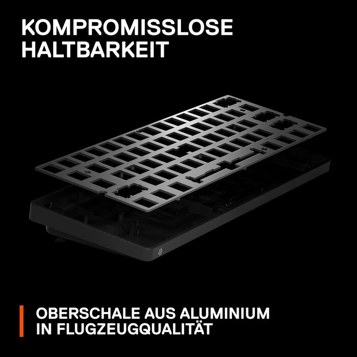 Гіпермагнітна ігрова клавіатура SteelSeries Apex Pro Mini HyperMagnetic Gaming - Найшвидша у світі - Налаштовувана реакція - 60 фо