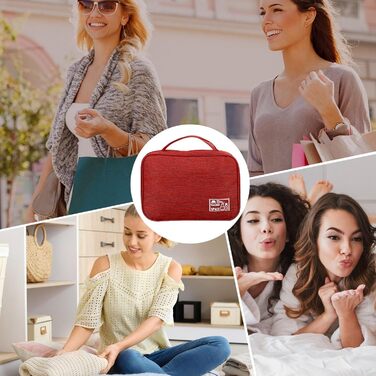 Косметичка з відділеннями, водонепроникна косметичка, водонепроникна косметичка, органайзер, косметичка, велика сумка для туалетно