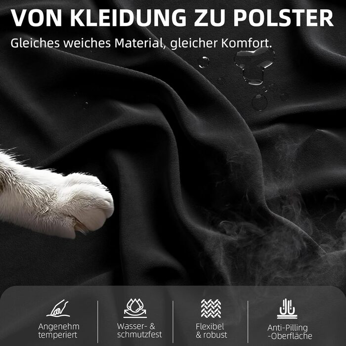 Ергономічне ігрове крісло Dowinx з регульованою масажною подушкою для попереку, мікрофібровий велюр, товста подушка сидіння, висувна підставка для ніг, регульовані підлокітники, нахил на 160, світло-чорний колір