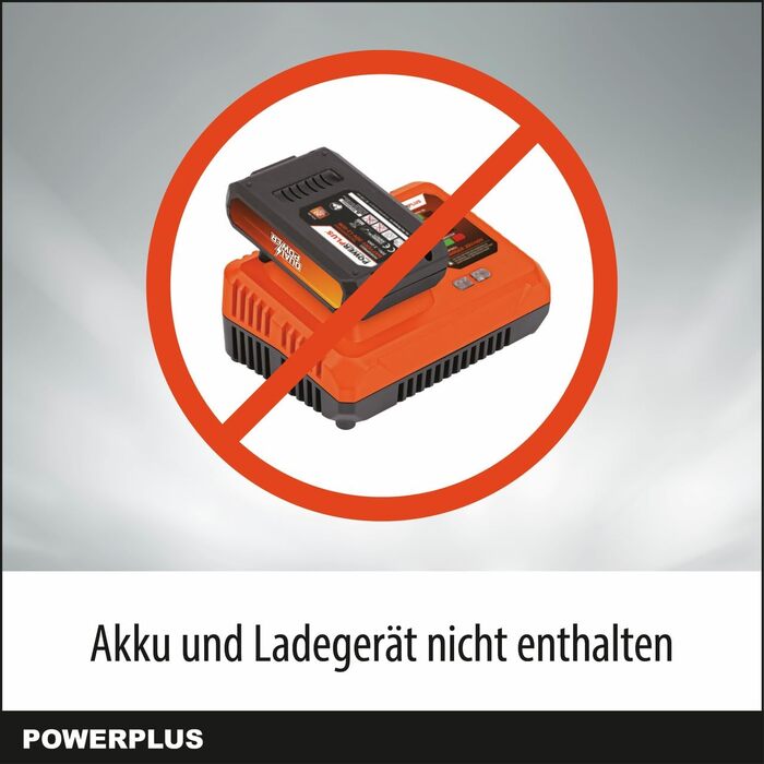 Універсальний акумуляторний перфоратор POWDP15630-4 в 1 свердління (з ударом), довбання та обертання долота, 20 В, 3 Дж, реверсивний перемикач для закручування, без акумулятора та зарядного пристрою
