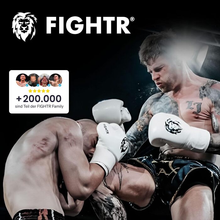 Боксерські рукавички FIGHTR Pro з натуральної шкіри Чоловічі та жіночі для боксу, MMA, муай-тай, кікбоксингу та бойових мистецтв 10, 12, 14, 16 унцій У комплекті сумка для перенесення 14 унцій, повністю чорного кольору