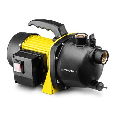 Насос садовий TROTEC TGP 1000 E потужність 3300 л/год, 1000 Вт тиск 4,2 бар, висота подачі 42 м, глибина всмоктування до 7 м, IPX4, насос для збору дощової води, цистерн, ставків