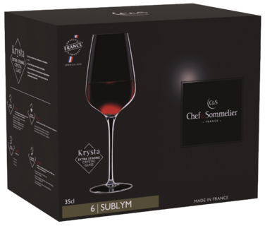 Набір келихів C&S Sublym (6 шт., 350 мл)