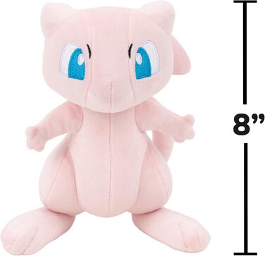 М'яка іграшка 20 см - Mew, офіційний плюшевий, 3870 -