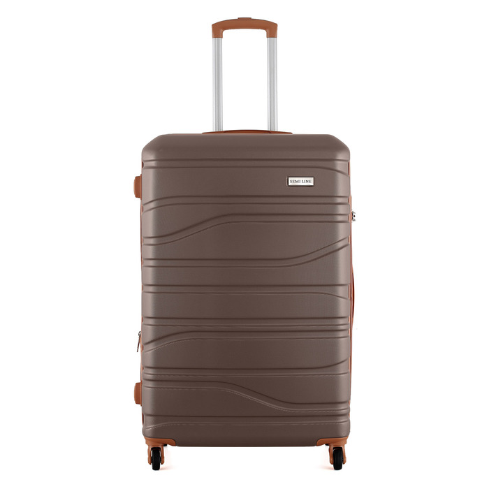 Валіза Semi Line 28' (L) Graphite/Brown (T5689-3)