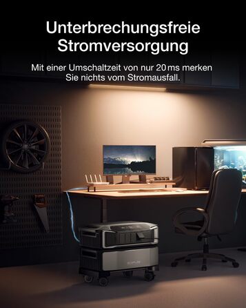 Портативна електростанція EcoFlow DELTA Pro Ultra 6144 Втгод, 0 ПДВ, мікроінвертор WiFi Stream 800 Вт, вихідна потужність змінного струму 6900 Вт, можливість розширення до 30 кВтгод, акумулятор LFP, сонячний генератор для аварійних ситуацій удома та для а