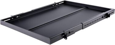 Регульована полиця для серверної стійки StarTech.com 1U - 150 кг - від 49,5 до 97,4 см, регульована глибина встановлення - універсальна полиця для 19-дюймових AV/мережевих/серверних шаф - глибина 70 см (ADJSHELFHD)