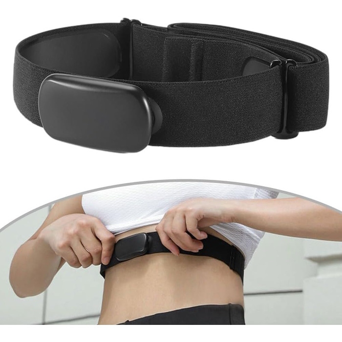 Велосипедний пульсометр ANT та 4.0, сумісний з пристроями Garmin, водонепроникний за стандартом IP67, підтримує безліч сторонніх програм