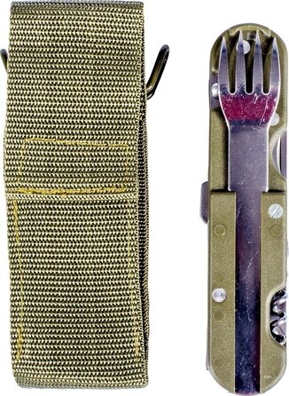 Столові прибори Cao для кемпінгу, включаючи захисний чохол