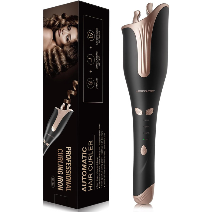 Інноваційна автоматична плойка для будь-якого віку Настінна плойка для завивки постільної білизни (Чорне золото)