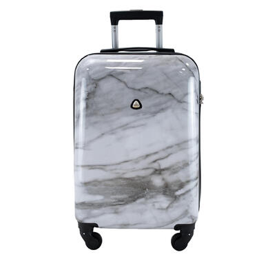 Валіза Semi Line 20' (S) White Marble (T5731-1)