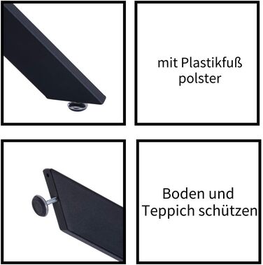 Круглий скляний обідній стіл GOLDFAN, сучасний кухонний стіл, дизайнерський скляний обідній стіл для їдальні та вітальні, 4-6 осіб, 90 см, чорний, 90x90x75 см