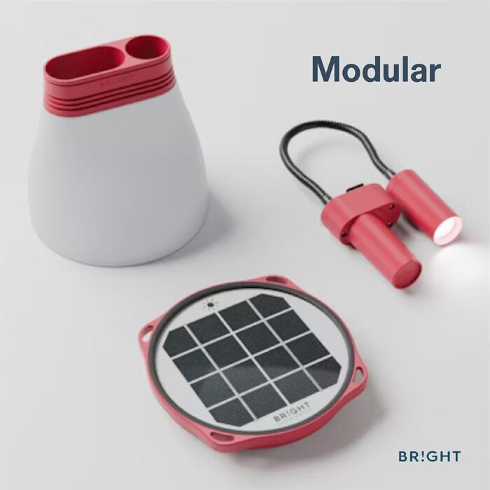 Сонячні ліхтарі BRIGHT SunBell 80 для використання на вулиці - кемпінговий ліхтар, 2200 мАг, перезаряджаються від USB та сонячної батареї, водонепроникні, для використання на вулиці та в надзвичайних ситуаціях