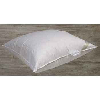 Подушка Betten Hofmann Extreme Volume з пуху та пера, дуже жорстка, 80x80 см, наповнювач 2000 г, міцна, підтримує, стабільна, 100 натуральна