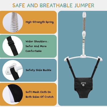 В 1 дитячий стрибунець з дитячою гойдалкою і рамою для гойдалок, дитячим відбійником і гойдалкою, дитячою гойдалкою в приміщенні і