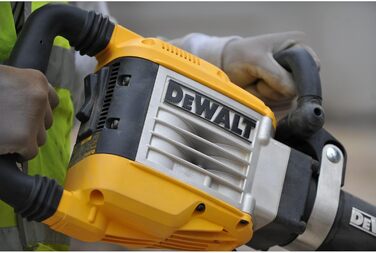 Відбійний шестигранний молоток Dewalt 28 мм D25960K (для важких робіт з руйнування та дроблення, споживана потужність 1600 Вт, ене