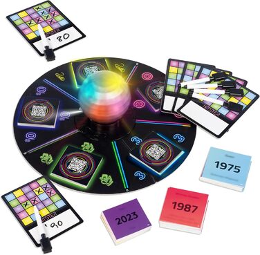 Музична настільна гра, для віку 16, 2-10 гравців, ідеально підходить для ігрових вечорів, вечірок та сімейного відпочинку, німецька (DE)