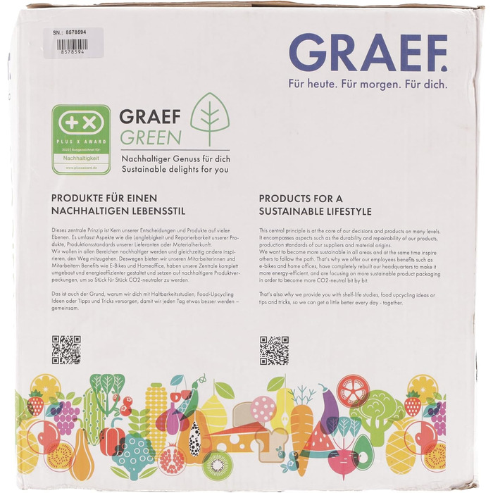 Слайсер для їжі Graef Classic C20 Single