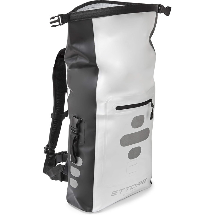 Велосипедний рюкзак Ettore 100, водонепроникний, 25 л / 30 л, білий/чорний, Sonar