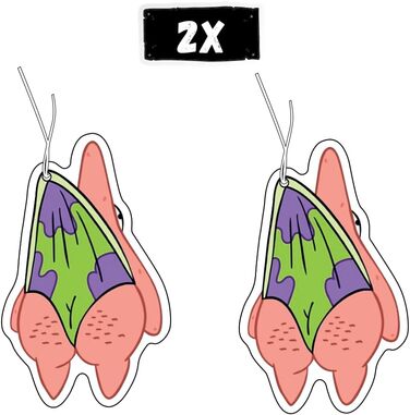 Патрік Стар ароматичне дерево автомобіль кумедний, автомобільний дозатор ароматизаторів, тюнінг автомобіля, освіжувач повітря авто