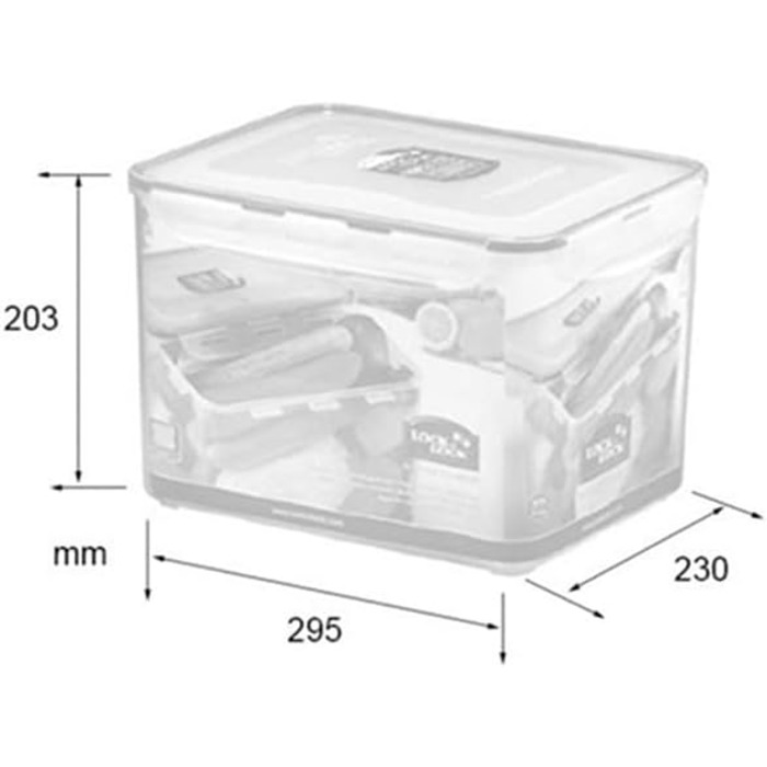 Багатофункціональний контейнер Lock & Lock HPL886A 10 л