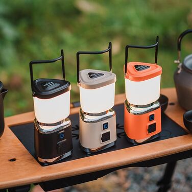 Портативний кемпінговий ліхтар, портативна атмосферна лампа, з регульованою яскравістю, підвісна лампа для намету, нічники для активного відпочинку, кемпінгу, риболовлі, надзвичайних ситуацій, освітлення