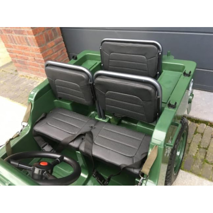 Електромобіль 24 В, 3-місний, з пультом дистанційного керування 2,4 ГГц, 4 x мотор 24 В, 200 Вт, дитячий автомобіль - електромобіл