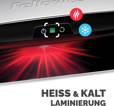 Ламінатор Fellowes A3 Neptune 3 - до 175 мікрон - час прогріву лише 60 секунд - технологія AutoSense та відстеження плівки - вкл. 10 безкоштовних пакетів для ламінування. Ламінатор Neptune 3 Single.