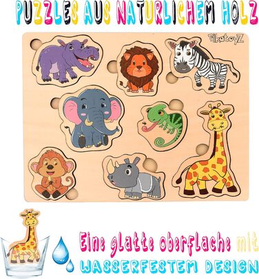 Плагінна гра Pikatoyz від 1 року, 2-3 роки. Ідеальний дерев&39яний пазл для дитячих подарунків. Дерев&39яна іграшка, що складаєтьс
