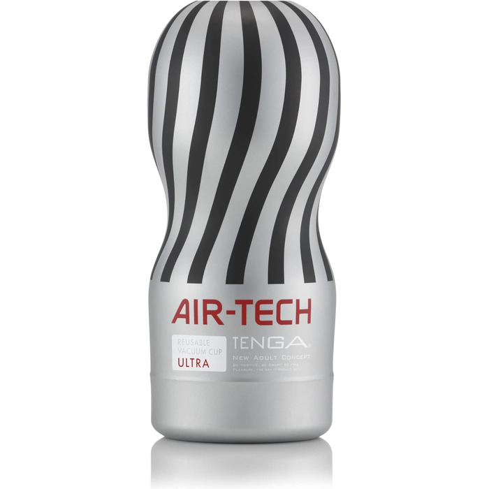 Багаторазовий вакуумний мастурбатор TENGA Air-Tech Silver (Ultra) у формі чашки