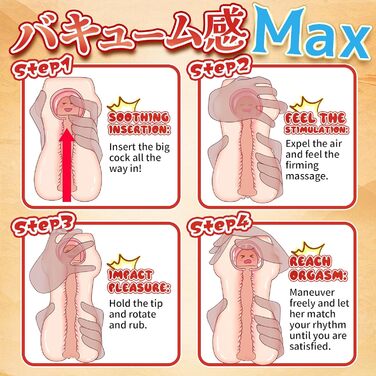 Реалістичний мастурбатор 2 в 1, 650 г, кишенькова 3D-вагітність, секс-іграшка для чоловіків, японський дизайн, одноразовий мастурбатор, багаторазовий, 17,5x9,5x9 см (Дора)