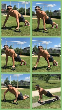 Ручки для віджимань - Протиковзке покриття - Суцільнометалеві перекладини для віджимань - Ручки та стійки для віджимань - Фітнес-обладнання для калістеніки для дому та на свіжому повітрі