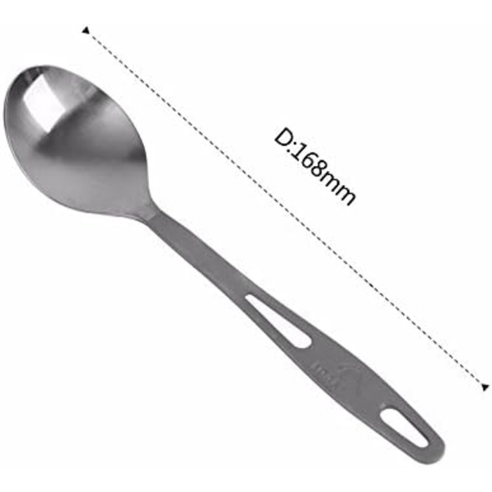 Набір столових приборів TOAKS - 3 предмети з титану